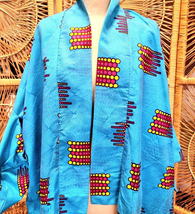 Brand New Ankara Vilsco Kimono Jacket - Yatva