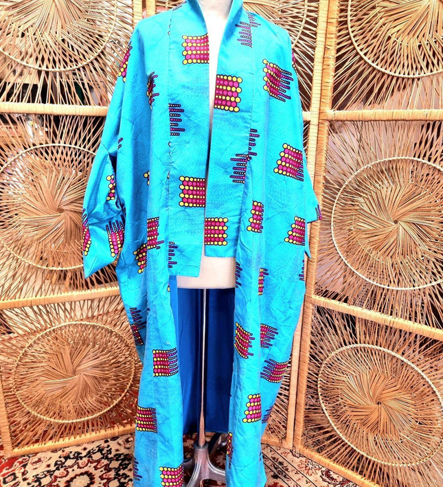 Brand New Ankara Vilsco Kimono Jacket - Yatva