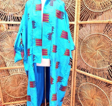 Brand New Ankara Vilsco Kimono Jacket - Yatva
