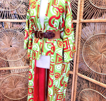 Brand New Ankara Vilsco Kimono Jacket - Yatva