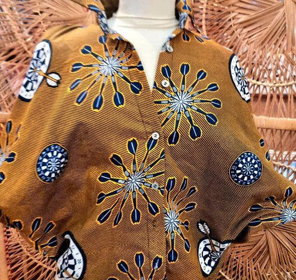 Brand New Ankara vlisco Shirt - Yatva
