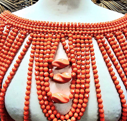 Brand New Bead Cape Necklace Top - Yatva