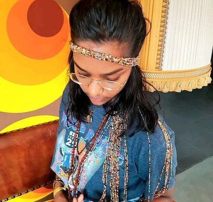 Brand New Boho Beads Multi Tassle - Yatva