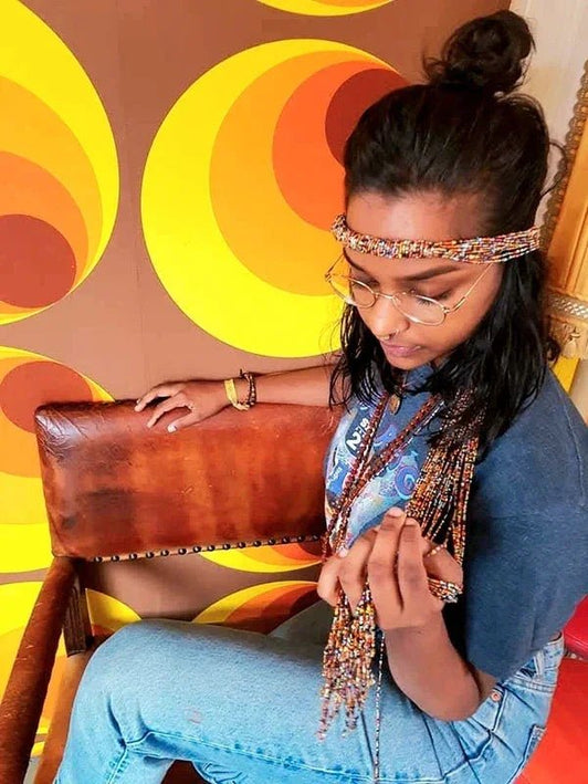 Brand New Boho Beads Tassle Belt - Yatva