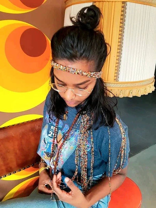 Brand New Boho Beads Tassle Belt - Yatva