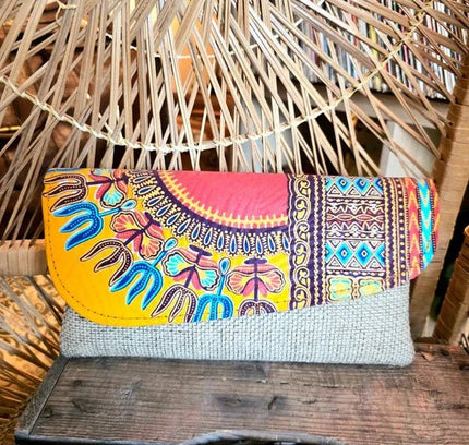 Brand New Dashiki Clutch Bag - Yatva
