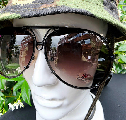 Brand New Deadstock Porsche Design P’8478 Interchangeable Lens Aviator Sunglasses Set - Yatva
