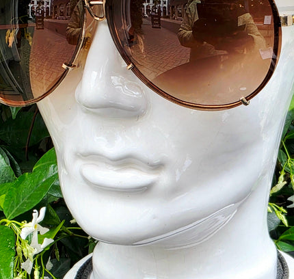 Brand New Deadstock Porsche Design P’8478 Interchangeable Lens Aviator Sunglasses Set - Yatva