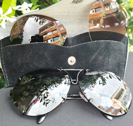 Brand New Deadstock Porsche Design P’8478 Interchangeable Lens Aviator Sunglasses Set - Yatva