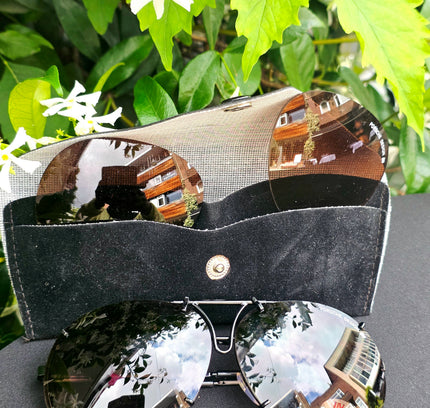 Brand New Deadstock Porsche Design P’8478 Interchangeable Lens Aviator Sunglasses Set - Yatva