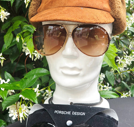 Brand New Deadstock Porsche Design P’8478 Interchangeable Lens Aviator Sunglasses Set - Yatva