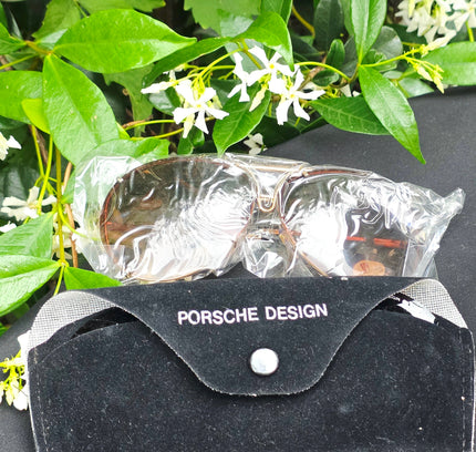 Brand New Deadstock Porsche Design P’8478 Interchangeable Lens Aviator Sunglasses Set - Yatva