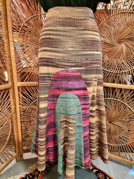 Brand New Hand - Woven Cotton Thai Traditional Skirt - Yatva