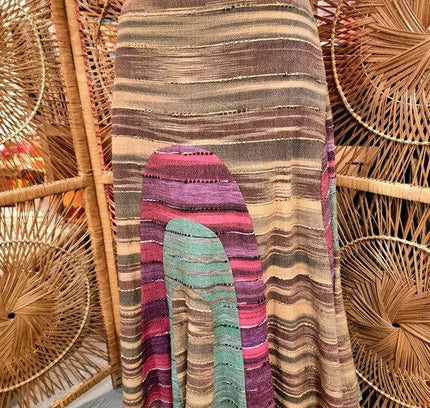 Brand New Hand - Woven Cotton Thai Traditional Skirt - Yatva