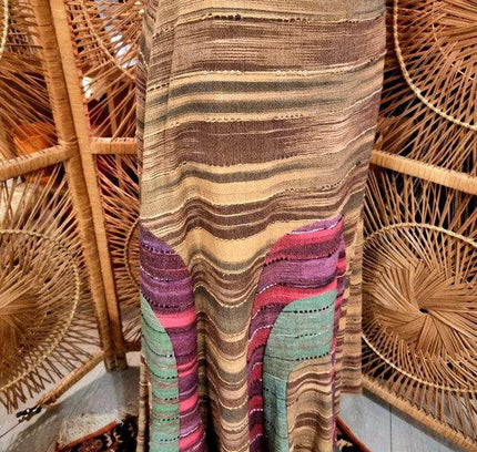 Brand New Hand - Woven Cotton Thai Traditional Skirt - Yatva