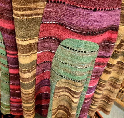 Brand New Hand - Woven Cotton Thai Traditional Skirt - Yatva