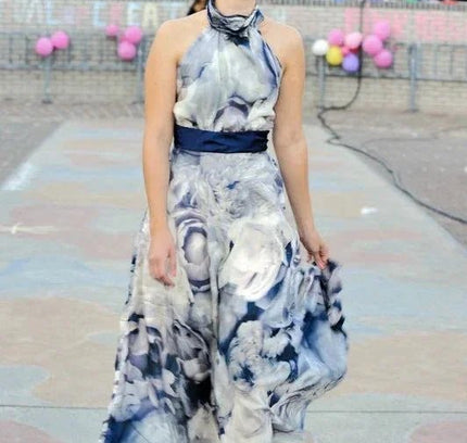 Brand New Handmade Halterneck Dress - Yatva