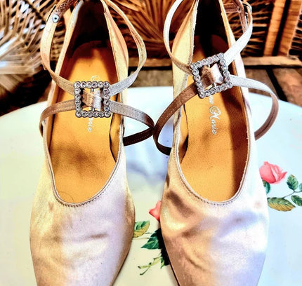 Brand New Jeanne Marie Ballroom Dance Shoes - Yatva