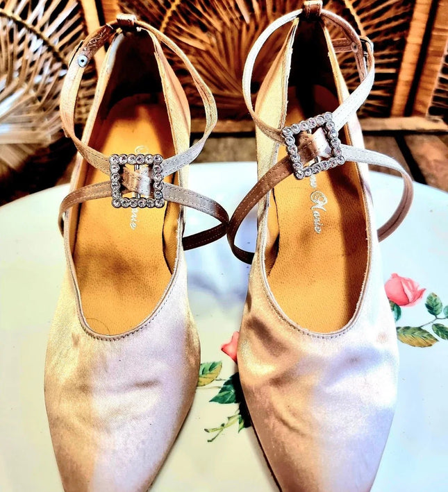 Brand New Jeanne Marie Ballroom Dance Shoes - Yatva