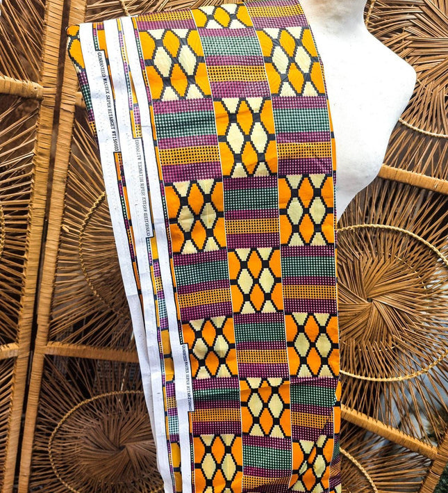 Brand New Kente Style Fabric - Yatva