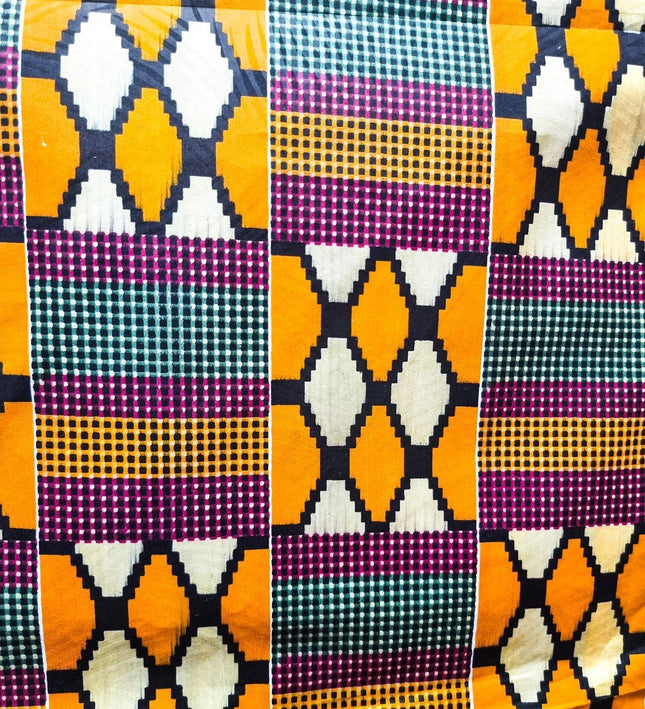 Brand New Kente Style Fabric - Yatva