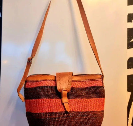 Brand New Kenyan Sisal Shoulder Bag - Yatva