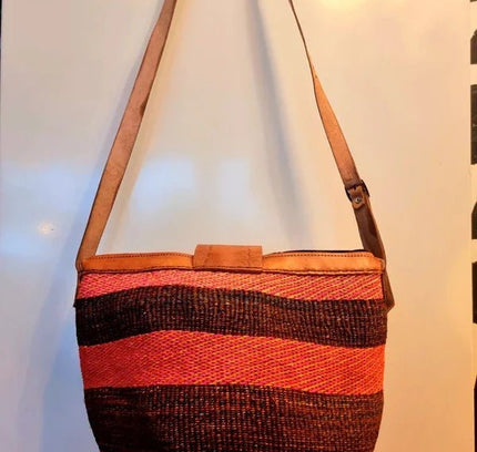 Brand New Kenyan Sisal Shoulder Bag - Yatva
