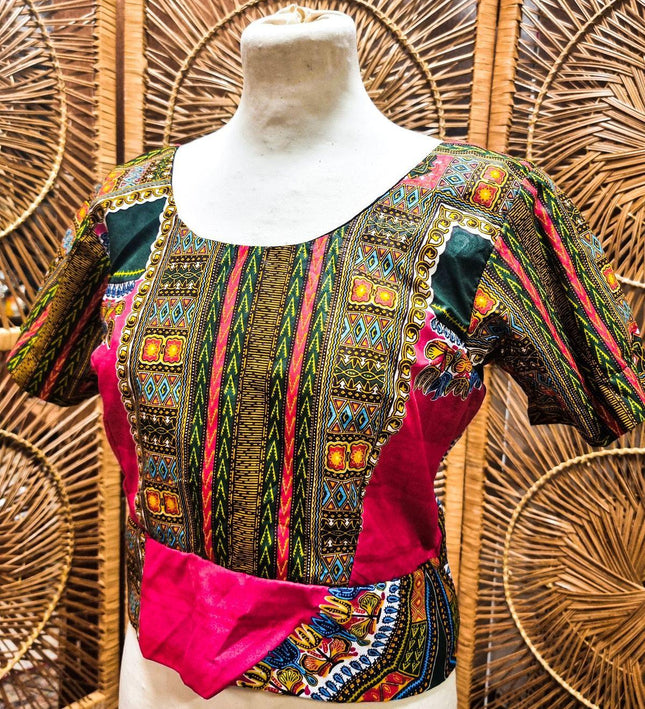 Brand New Made in Africa Crop Top - Yatva