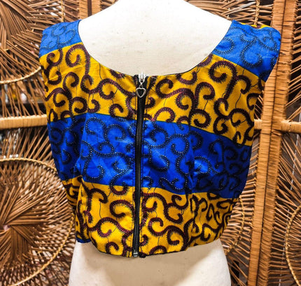 Brand New Made in Africa Crop Top - Yatva