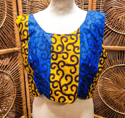 Brand New Made in Africa Crop Top - Yatva
