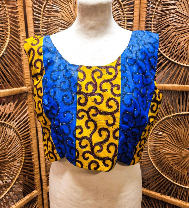 Brand New Made in Africa Crop Top - Yatva