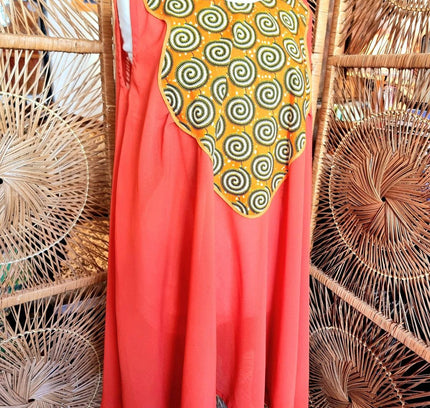 Brand New Oversize African Print Dress - Yatva