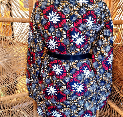 Brand New Oversize African Print Shirt - Yatva