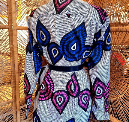 Brand New Oversize Ankara African Print Shirt - Yatva