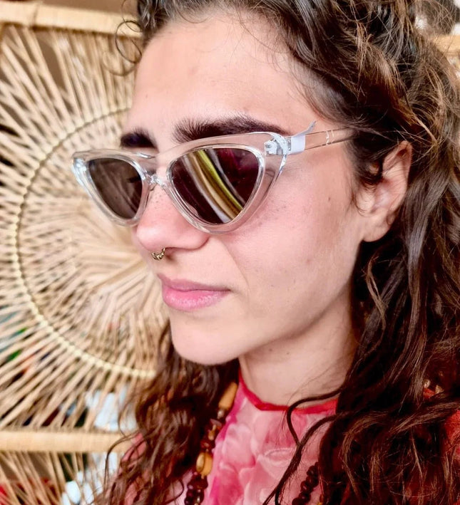 Brand New Retro Cats - eye Sunglasses - Yatva