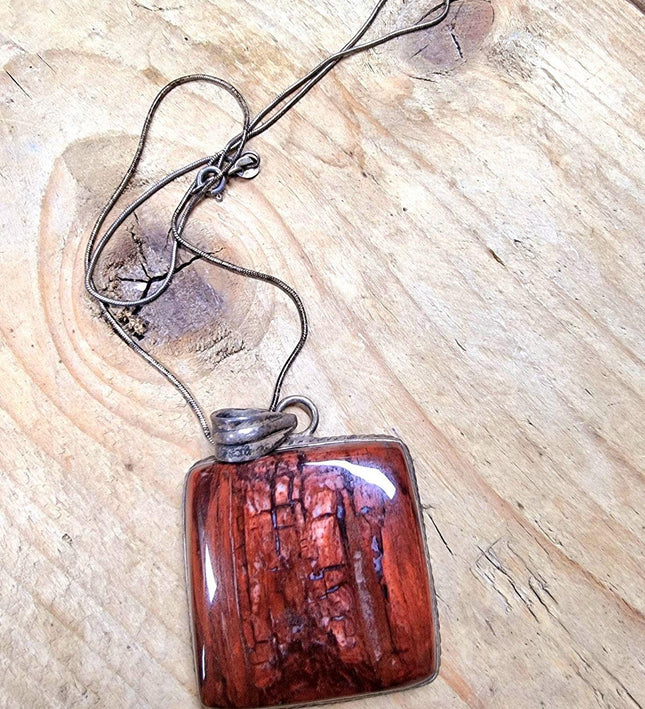 Brand New Sterling Silver Gemstone Pendant - Yatva