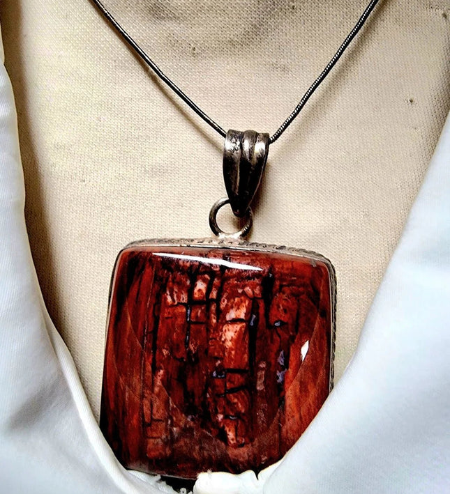 Brand New Sterling Silver Gemstone Pendant - Yatva