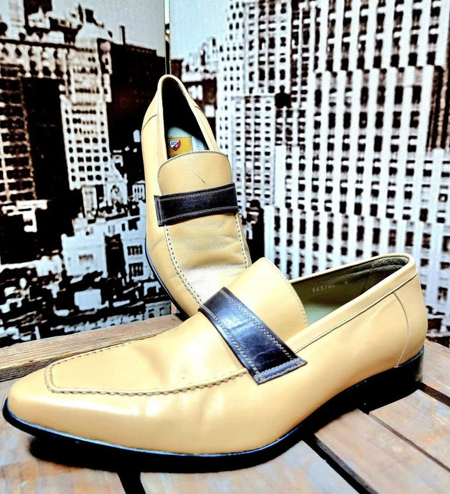 Brand New Tonino Lamborghini Italian Men Loafers - Yatva