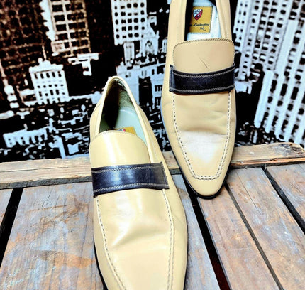 Brand New Tonino Lamborghini Italian Men Loafers - Yatva