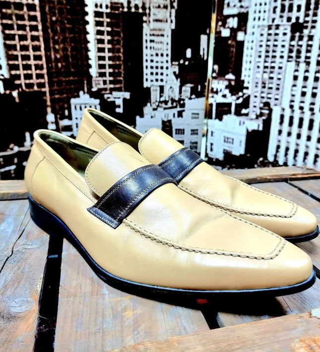 Brand New Tonino Lamborghini Italian Men Loafers - Yatva