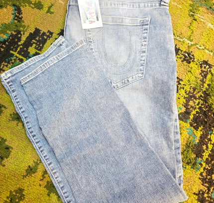 Brand New True Religion Rocco Relaxed Skinny Jeans - Yatva