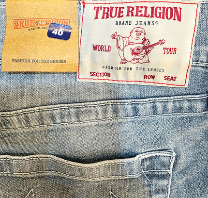 Brand New True Religion Rocco Relaxed Skinny Jeans - Yatva