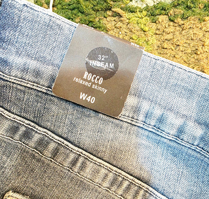 Brand New True Religion Rocco Relaxed Skinny Jeans - Yatva