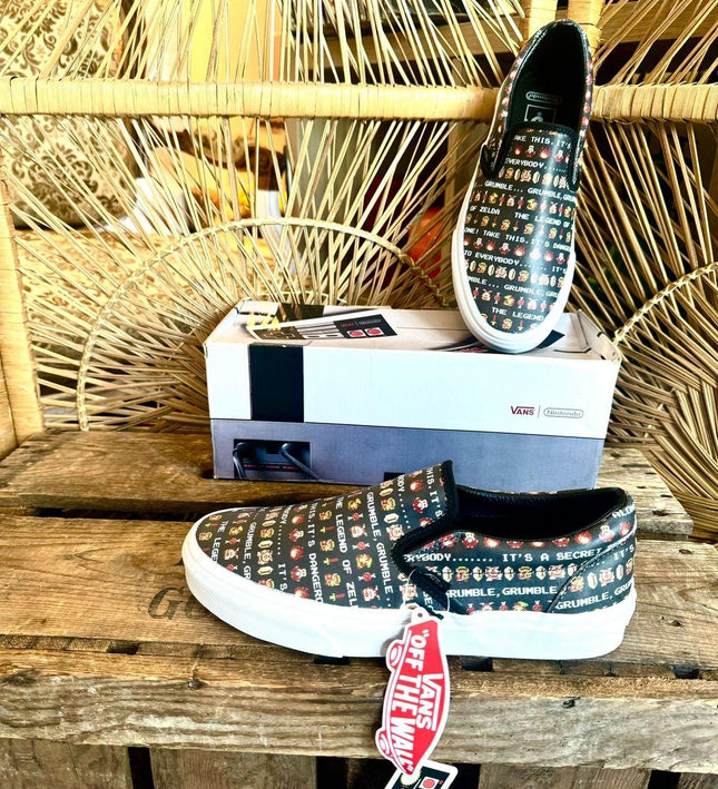 Brand New Vans Nintendo Legend Of Zelda Sneakers Trainers - Yatva