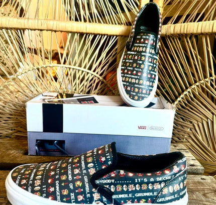 Brand New Vans Nintendo Legend Of Zelda Sneakers Trainers - Yatva