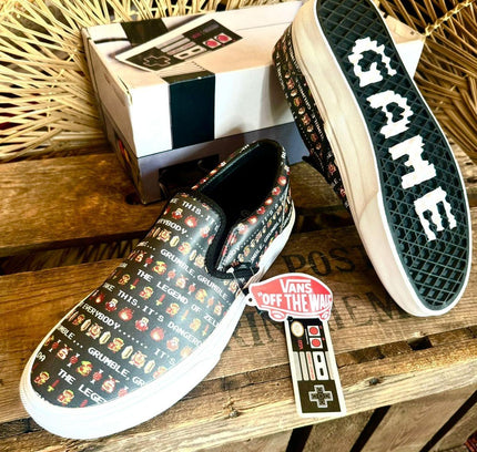 Brand New Vans Nintendo Legend Of Zelda Sneakers Trainers - Yatva