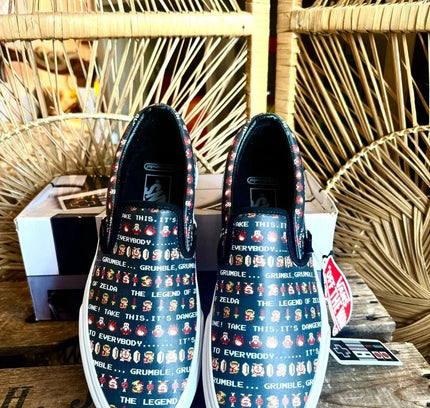 Brand New Vans Nintendo Legend Of Zelda Sneakers Trainers - Yatva