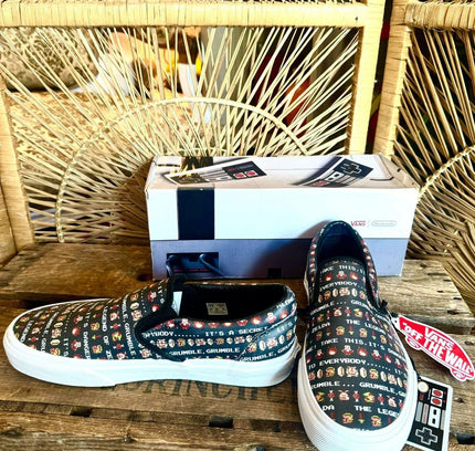 Brand New Vans Nintendo Legend Of Zelda Sneakers Trainers - Yatva