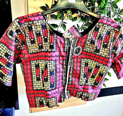 Brand New Vilsco Ankara Crop Top - Yatva