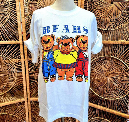 Brand New Vintage 80s Deadstock Bears T-Shirt - Yatva